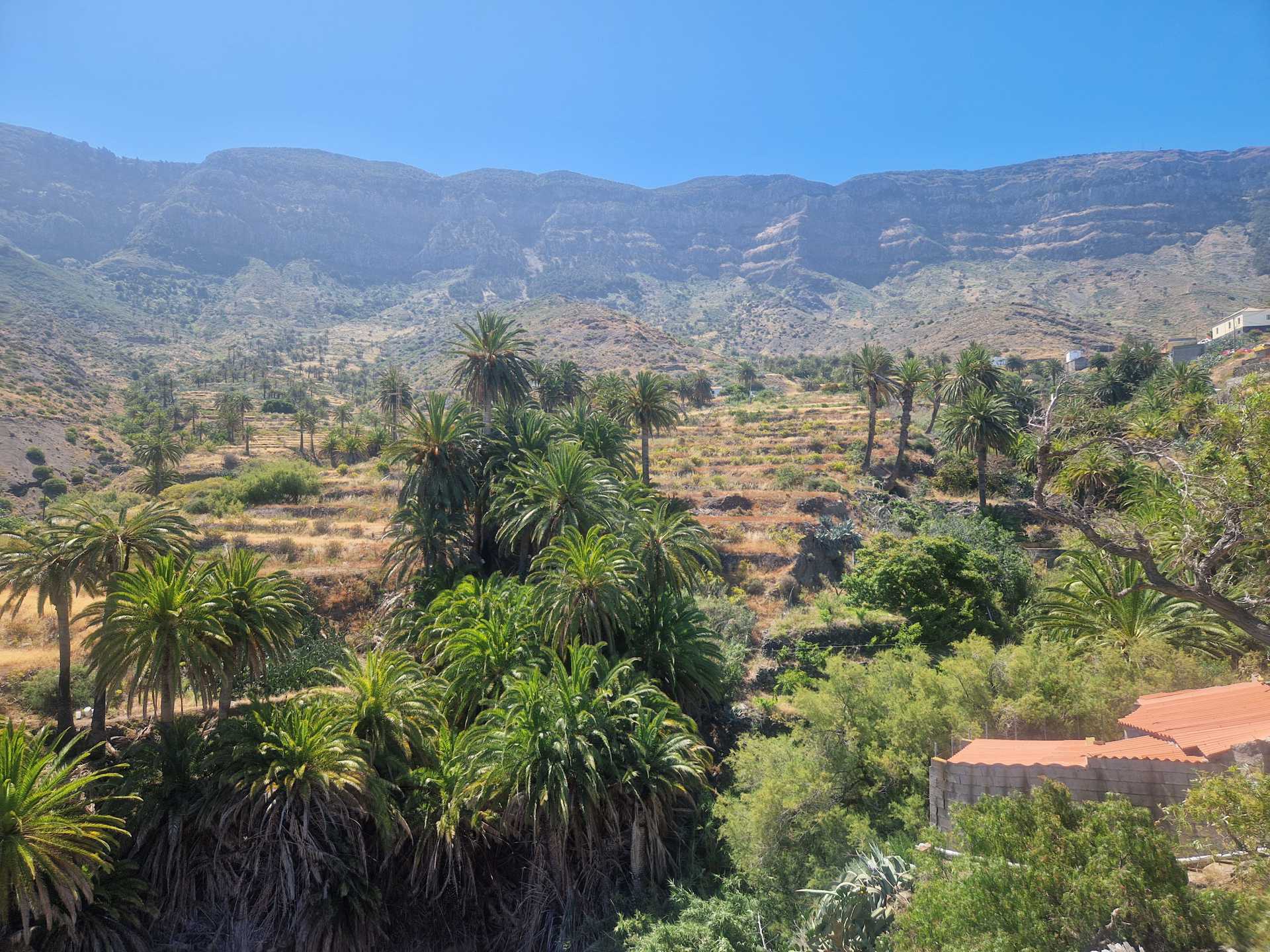 Aussicht vom hinteren Balkon