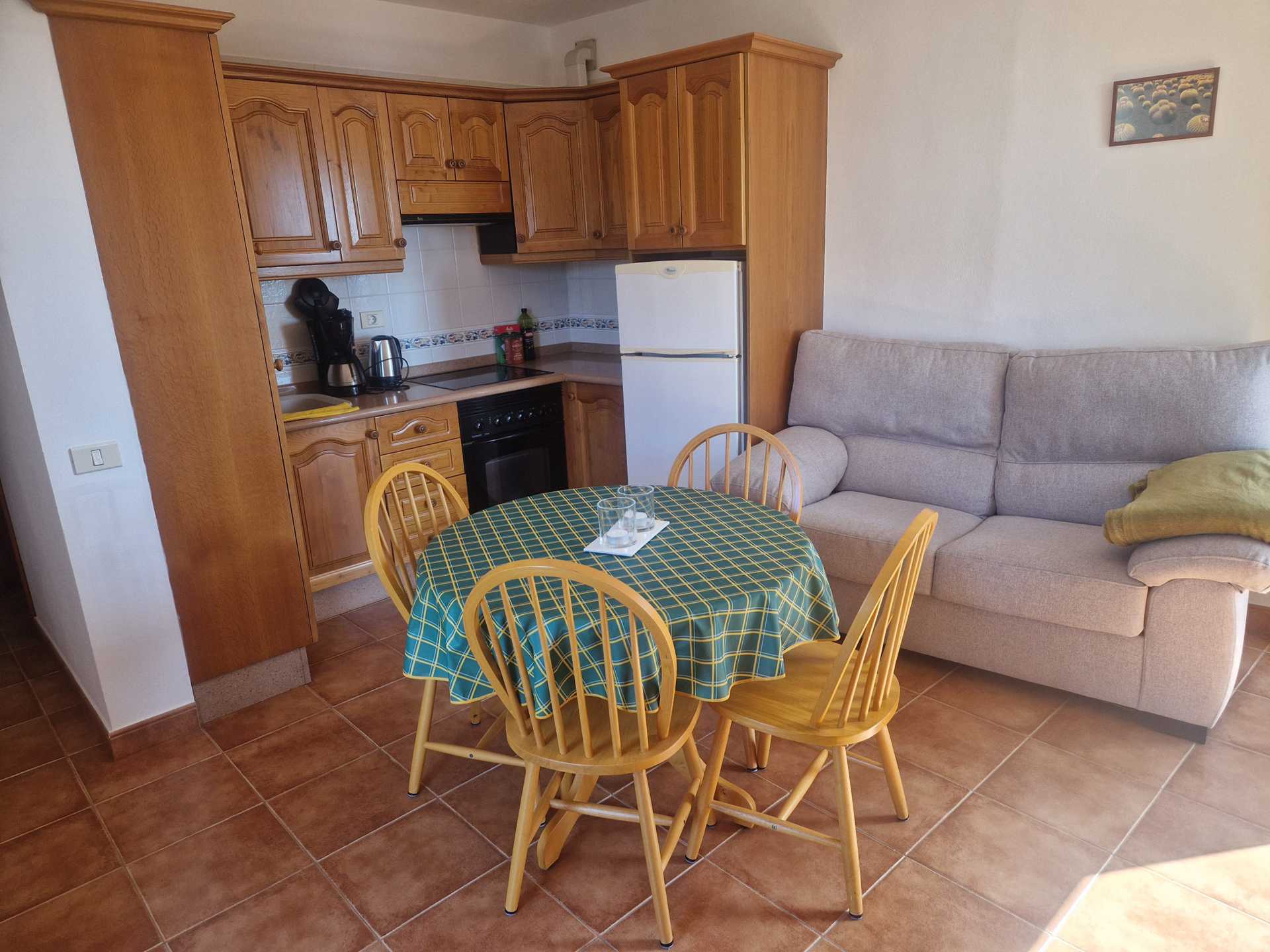 Wohn und Kochbereich