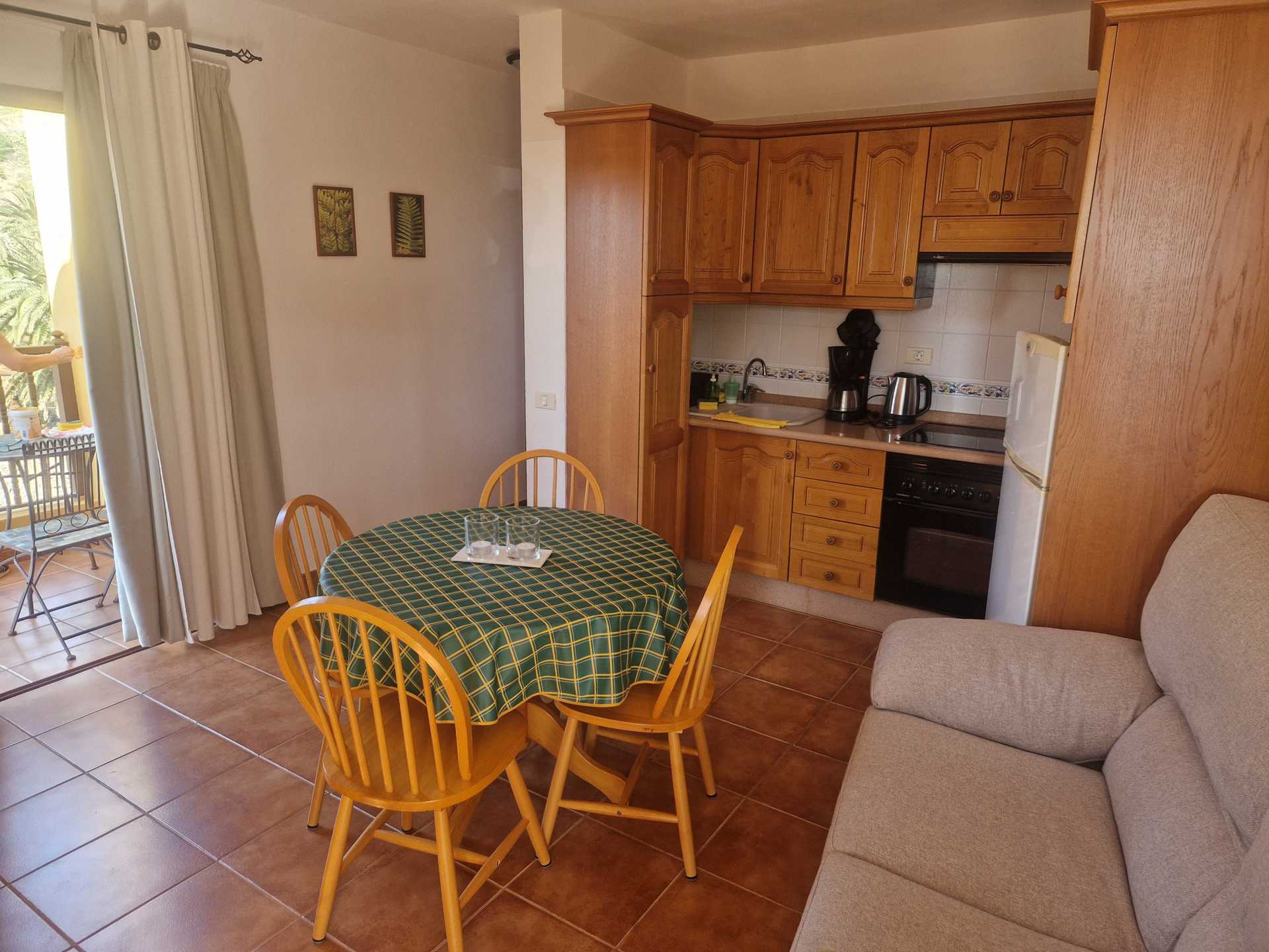 Wohn und Kochbereich